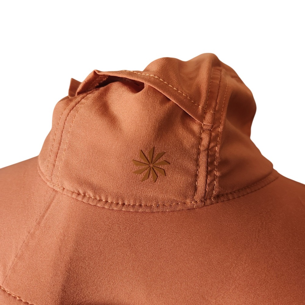 Athleta Excursion Trail Bucket Hat M/L Coral Pink Orange Sun Hiking Adjustable